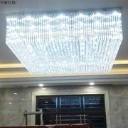 正方形水晶工程灯具吸顶酒店大堂大厅KTV宾馆会所灯宴会厅水晶灯