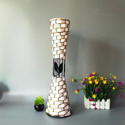 欧式现代时尚客厅干花木质落地花瓶大花瓶插花摆设落地花瓶