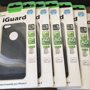 JCPAL 苹果iPhone5/4s手机水感双面膜 高透磨砂防指纹保护膜贴膜