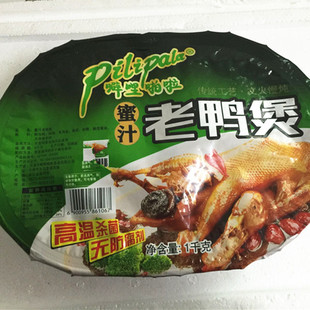 温州特产年货噼哩啪啦老鸭煲1000克红焖，羊肉蜜汁蹄膀常温保存