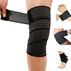 运动绑带绷带护膝盖大腿小腿，环吸脂加压力，手术后缠绕男女护腿弹力