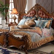 新古典床上用品欧式床品多件套装奢华法式样板间定制样板房九件套