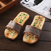 男士木屐拖鞋子 日本男 平跟 方头 木头鞋 夏季木板拖鞋潮凉鞋
