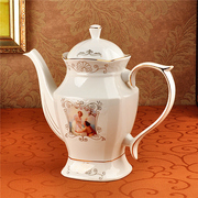 高档欧式茶具套装带茶盘瓷器，杯子8头陶瓷，茶壶茶杯凉水壶送