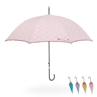 创意长柄伞小清新公主伞可爱伞花边伞女士晴雨伞直柄伞弯把伞雨伞