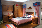 品牌星星儿童床男孩王子，单人床1.5米欧式1.2米地中海家具套房组合
