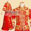 中式婚礼新娘嫁衣红色喜服民国秀禾服装结婚敬酒礼服古装女士喜服