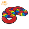魔幻彩虹环光盘变色彩虹，cd舞台魔术道具，纸环变色魔术玩具