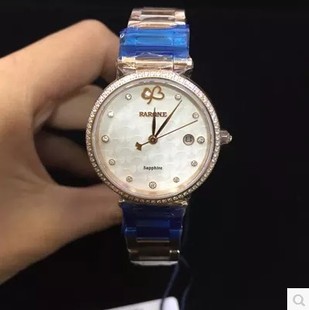 RARONE雷诺手表女表日历时尚钢带镶钻韩版超薄8320218