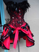 哥特式宫廷corset钢骨束腰马甲塑身复古塑身内衣女束身衣收腹