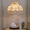 欧式田园陶瓷装饰台灯，卧室床头灯客厅书房，创意结婚儿童台灯