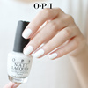 OPI 指甲油白色永恒经典 法式 L00 小样 持久美国奶白色