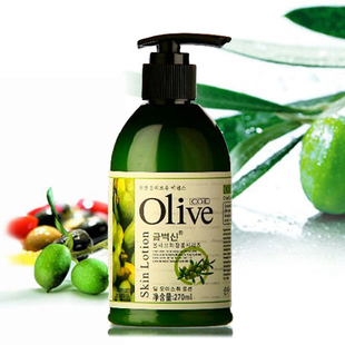 韩伊橄榄olive深层保湿乳液，270ml净透滋润身体乳补水