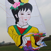 巨型仙女散花风筝5米七仙女，传统风筝潍坊风筝大型平面风筝