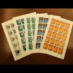 2001-1世纪交替千年更始迈入21世纪大版挺版全品邮票