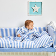 宝宝儿童床围防护栏纯棉婴儿床上用品套件全棉婴幼儿床品春夏