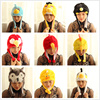 儿童鸡鸟鸭企鹅猫头鹰鹦鹉，头饰帽成人亲子，狼头聚会装饰幼儿园