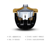 品牌电推剪通用发廊造型专用刻字头理发器成人儿童雕刻模型推头