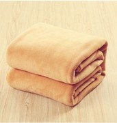 法莱绒毛毯床单法兰绒，休闲毯沙发毯毛巾被，纯色珊瑚绒毯子