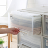 塑料整理箱抽屉式收纳箱透明收纳盒特大号多层组合储物柜，家用衣柜