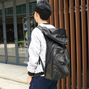 2017帽子包 pu双肩背包韩版个性 3D立体男包女式学生电脑书包