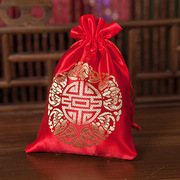 回礼袋喜糖袋婚庆用品，结婚婚礼喜糖，创意回礼中国风喜庆织锦袋