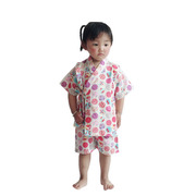 宝宝纯棉柔软童装睡衣家居服和服短袖套装夏季男女儿童婴儿空调服