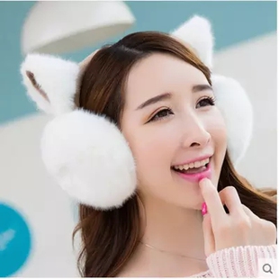 可爱护耳罩耳套保暖女挂耳包耳捂耳暖冬季天儿童猫耳朵套韩版折叠