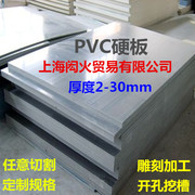 灰色pvc板材聚氯乙烯，挡泥板工程塑料绝缘耐酸碱耐腐蚀2-30厚定制