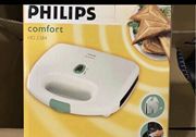 Philips/飞利浦HD2384烤面包机三明治机早餐机多士炉不粘面板