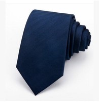 6cm高档窄版深蓝色休闲风，领带