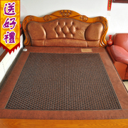 天然玉石床垫锗石多玛琳电气石，电加热远红外床垫，床护垫温控床褥子