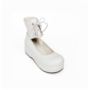 lolita鞋系带洛丽塔松糕鞋厚底，系带动漫鞋，公主鞋9606