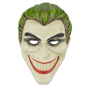 万圣节舞会面具cosplay绿发暗黑蝙蝠小丑面具面罩，joker丑客面具