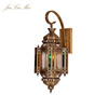 铜壁灯阿拉伯全铜灯摩洛哥镂空雕花室内壁东南亚风情艺术灯具