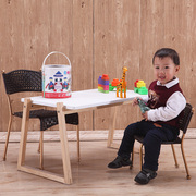 时尚小藤椅藤编凳子靠背椅儿童学习椅户外塑料小椅子板凳宝宝餐椅
