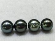 小飘珠宝大颗粒，11-12mm大溪地黑珍珠裸珠天然海水珍珠