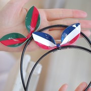 韩国进口饰品GRAIN de BEAUTE日韩可爱淑女兔耳朵发箍头箍