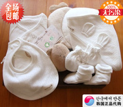 韩国JNTREE纯棉有机棉新生儿婴儿衣服礼盒春秋夏季初套装