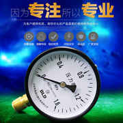 北京布莱迪高精度压力表，y100普通径向，气压油压液压真空表