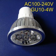 高品质大功率 4W GU10 LED灯泡 LED筒灯光源灯泡 射灯