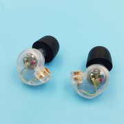 分离式diy耳机喇叭单元外壳，10mm喇叭插拔式，se535同款动圈动铁耳壳