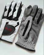 高尔夫手套男款布料 golf手套超薄耐磨透气防滑 超纤布左手单只