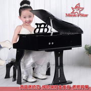 音乐之星木质小钢琴儿童30键钢琴玩具翻盖初学钢琴木质小钢琴迷你