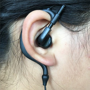 单边耳机挂耳式耳塞带麦有线控手机音乐运动单线耳麦左右通用