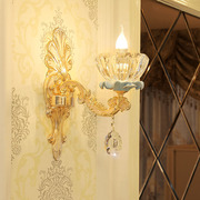 定制欧式壁灯卧室床头灯楼梯过道灯具法式奢华客厅沙发电视背景墙