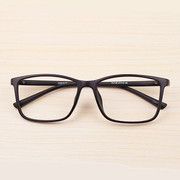 超轻近视眼镜框眼镜架大脸男女款大框TR90可配眼睛框韩版潮豹纹
