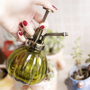 盆栽多肉园艺气压式洒水壶，浇水壶浇花壶，喷雾器玻璃复古喷壶
