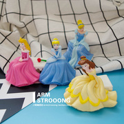 日单白雪公主仙蒂公主公仔摆件动漫人偶模型散货蛋糕装饰小玩偶