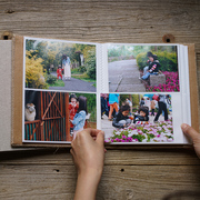 素色6寸4r插页插袋式，宝宝家庭创意相册，影集相簿可容纳120张